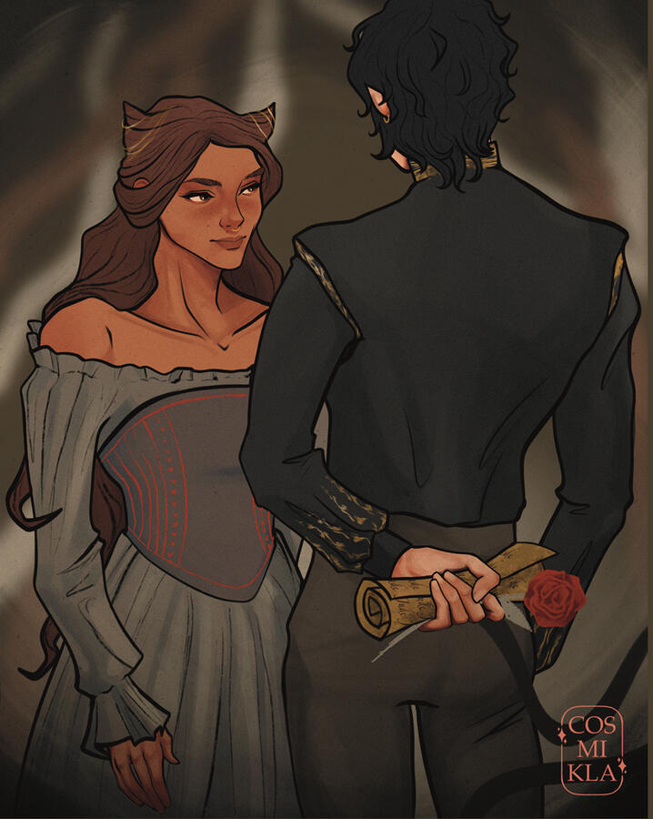 Fanart of Hollly Black &quot;The Cruel Prince&quot; characters
